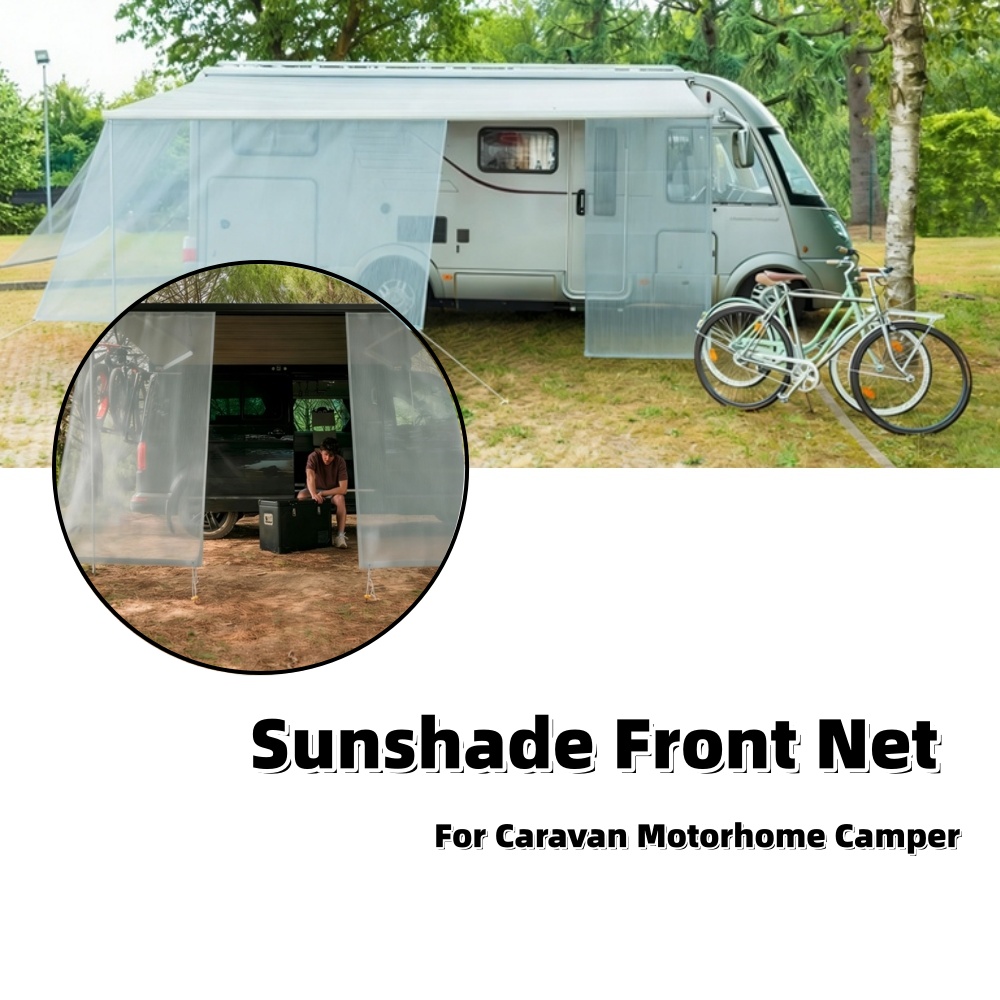 Outdoor Furniture Frontgate - 190×100cm オーニング サンシェード スクリーン ビューブロッカー RV