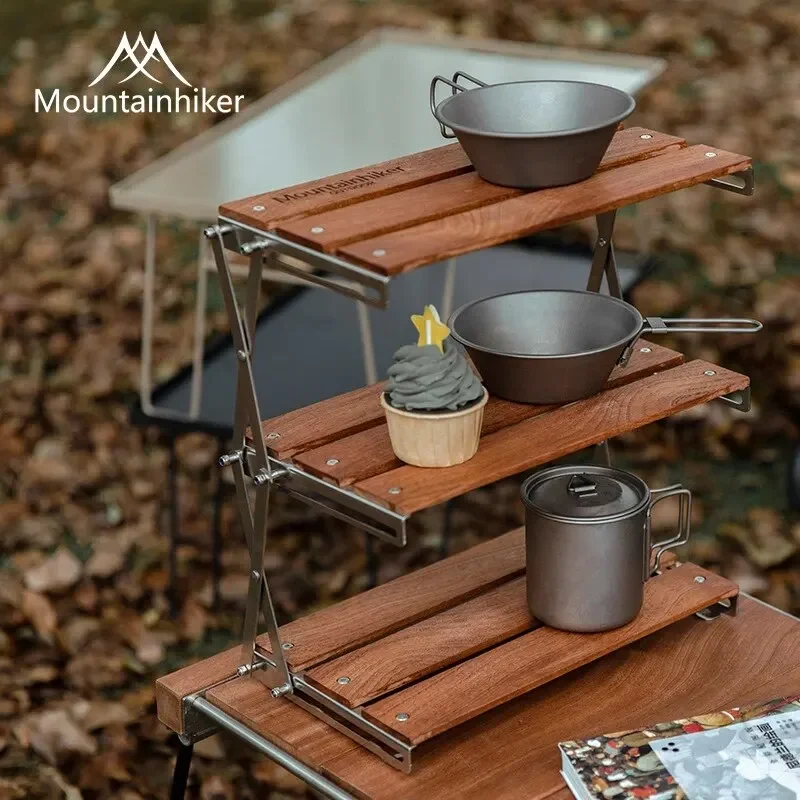 MOUNTAINHIKER 3段ラックアップグレードアウトド - Outdoor Furniture Small のレビューと価格
