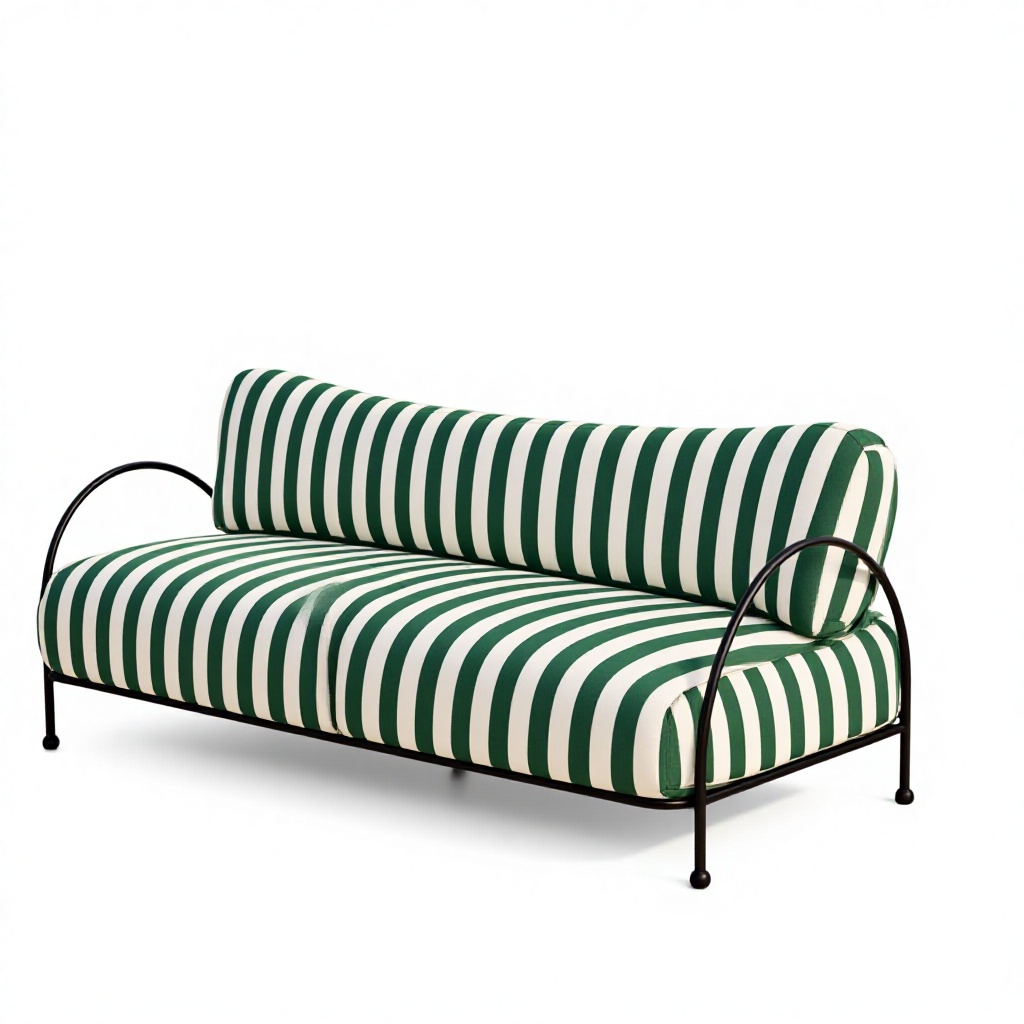 モダンな屋外ガーデンソファ3人掛け、速乾クッション付き、防水 - Outdoor Furniture Quick Dry のレビューと価格