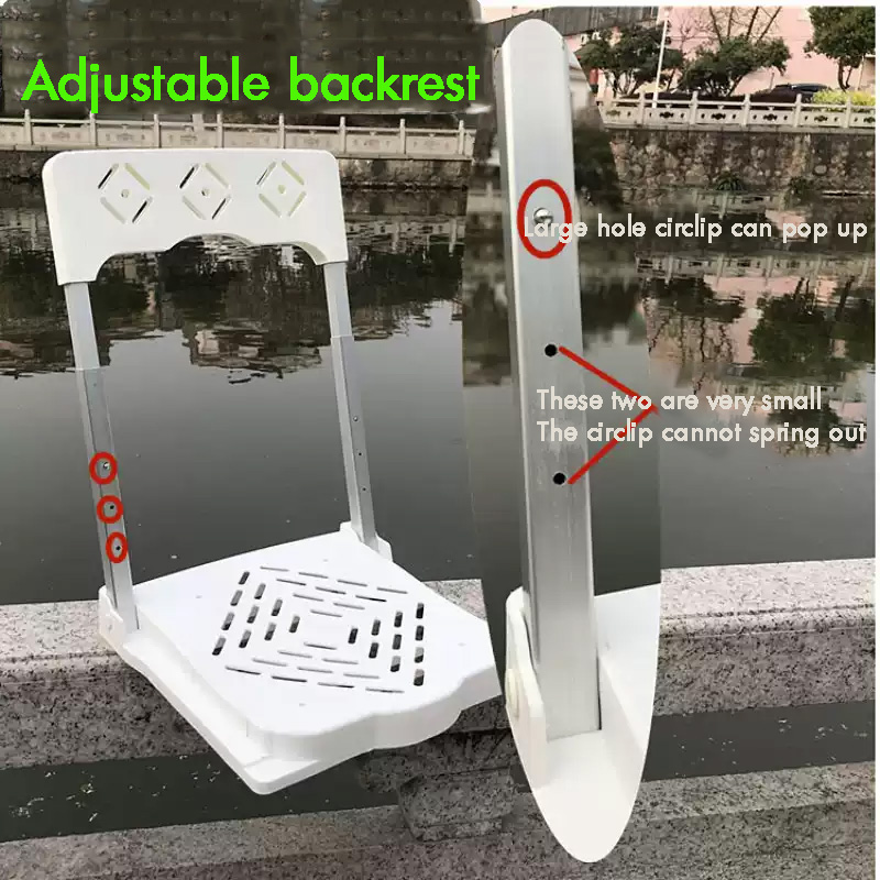 背もたれシートパッド付き折りたたみ式釣り用ボックス、ポータブ - Outdoor Furniture Small のレビューと価格