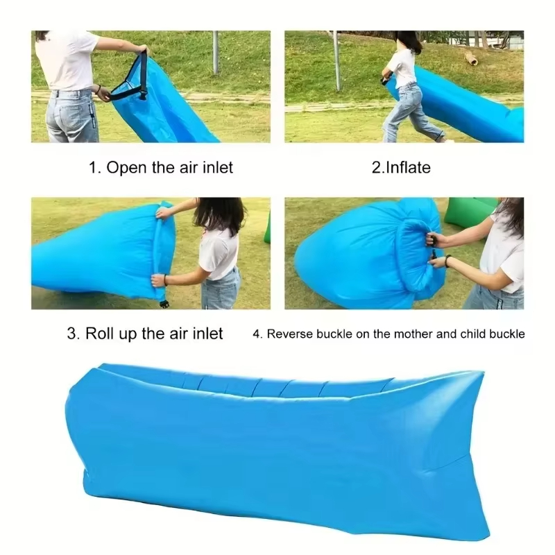 ポータブル折りたたみ式キャンプ用インフレータブルソファ、ポー - Outdoor Furniture Small のレビューと価格