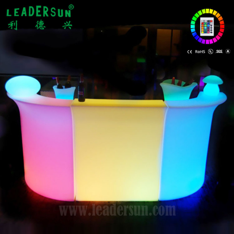 カスタムホットセール人気LED家具プラスチック商業用イルミネ - Outdoor Furniture Used For Sale のレビューと価格