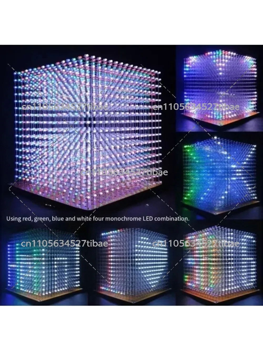 3D16mini ライトキューブキット 16x16x16 電 - Outdoor Furniture Diy のレビューと価格
