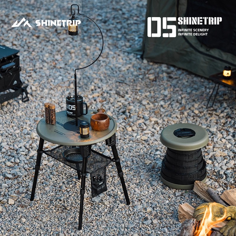 ShineTrip 屋外折りたたみテーブル ポータブル キャ - Outdoor Furniture Small のレビューと価格