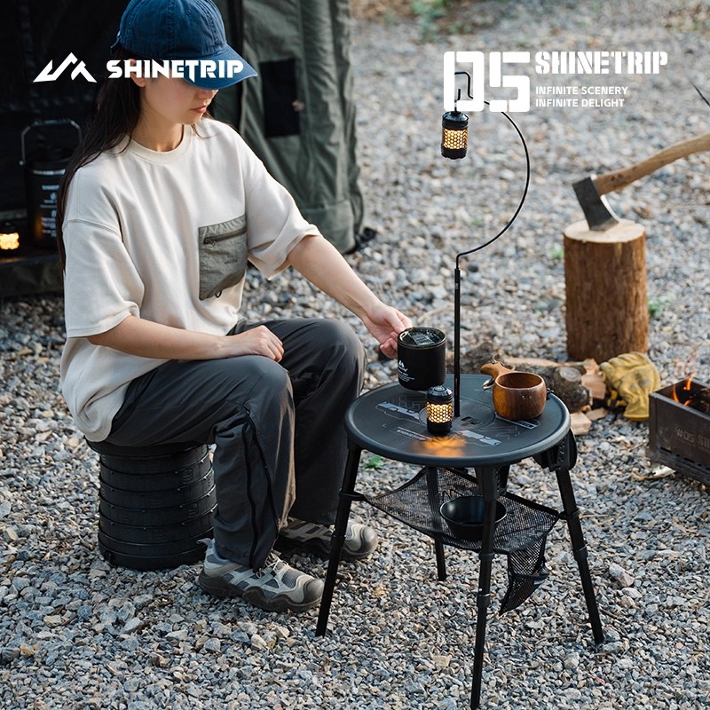 ShineTrip 屋外折りたたみテーブル ポータブル キャ - Outdoor Furniture Small のレビューと価格