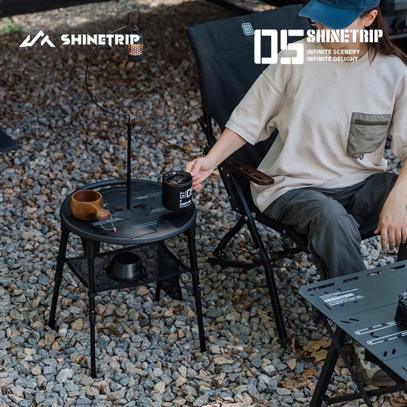 ShineTrip 屋外折りたたみテーブル ポータブル キャ - Outdoor Furniture Small のレビューと価格